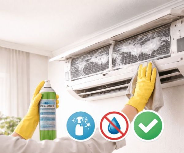 想清潔分離式冷氣卻不想沖洗？先了解可行方式與限制